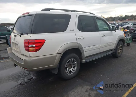 2004 Toyota Sequoia Sr5 V8 из США, поврежденный, VIN 5TDBT44A44S229181